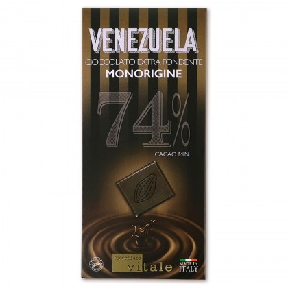 cioccolato vitale - cioccolato extra fondente monorigine venezuela